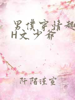 男仆穿情趣内衣H文少爷