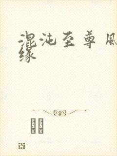 混沌至尊 风随缘