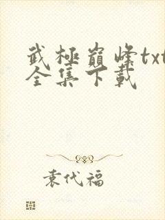 武极巅峰txt全集下载