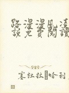 路漫漫风凌轩小说免费阅读