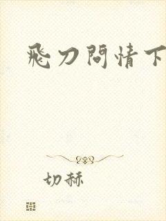 飞刀问情下载
