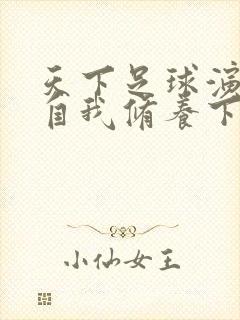 天下足球演员的自我修养下