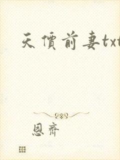 天价前妻txt