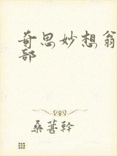 奇思妙想翁十三部