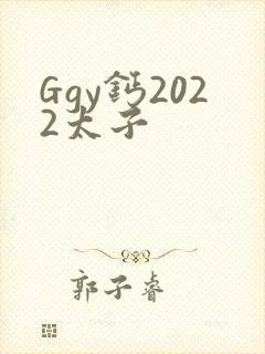 Ggy钙2022太子