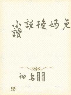 小说后妈免费阅读