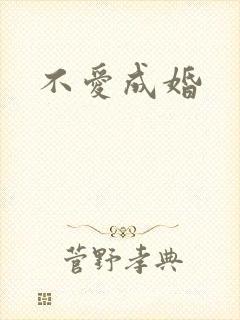 不爱成婚
