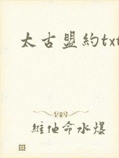 太古盟约txt