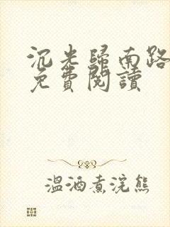 沉光归南路全文免费阅读