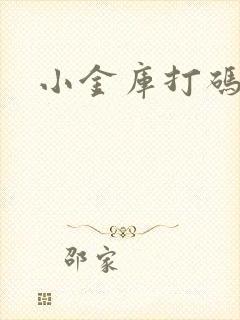 小金库打码平台