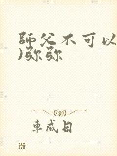 师父不可以(限)弥弥