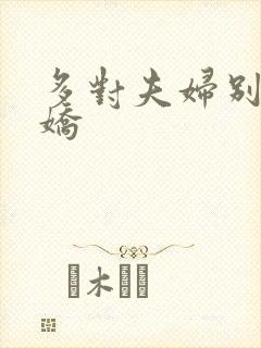 多对夫妇别墅群娇