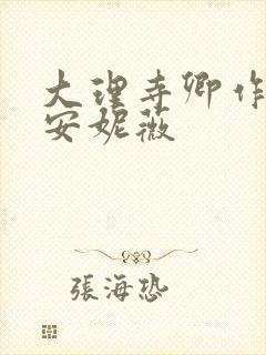 大理寺卿作者:安妮薇