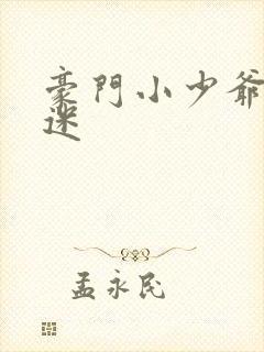 豪门小少爷是财迷