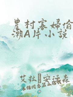 农村寡妇偷人高潮A片小说