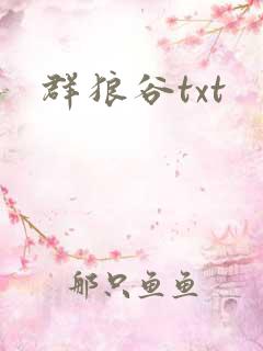 群狼谷txt