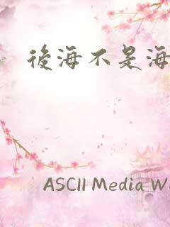 后海不是海小说