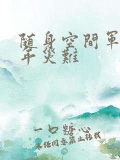 随身空间军婚三年灾难