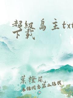 超级岛主txt下载