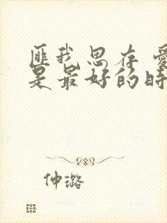 匪我思存 爱你是最好的时光