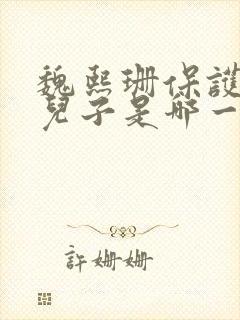 魏熙珊保护萧峥儿子是哪一集