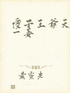 傻子王爷天下第一妾