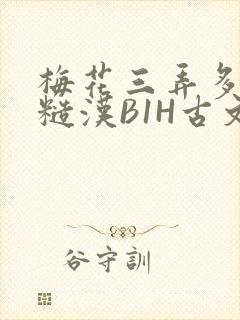梅花三弄多肉的糙汉B1H古文