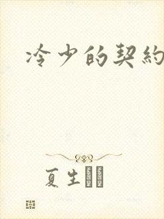 冷少的契约囚奴