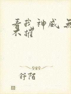 看我神威 无坚不摧