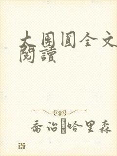 大团圆全文完整阅读