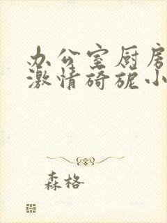 办公室厨房呻吟激情旖旎小说