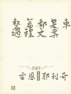 整篇都是车的肉过程文案