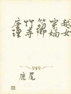 唐竹筠穿越成大理寺卿嫡女的小说