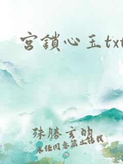 宫锁心玉txt