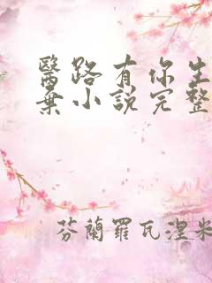 医路有你生死不弃小说完整版