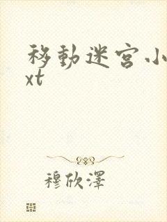 移动迷宫小说txt