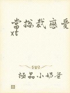 当总裁恋爱时txt