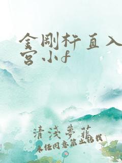 金刚杵直入莲花宫小f