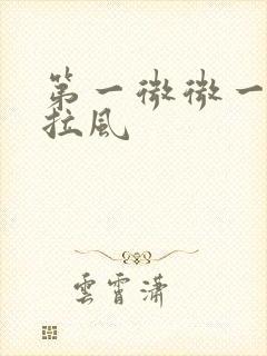 第一微微一笑很拉风