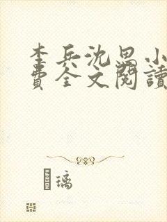 李兵沈思小说免费全文阅读