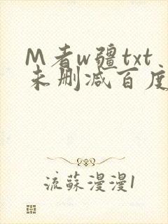 M者w疆txt未删减百度云