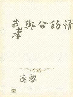 我与公的情乱妻孝