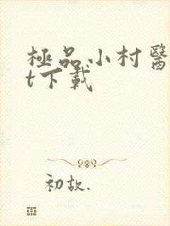 极品小村医txt下载