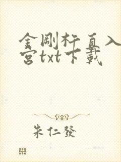 金刚杵直入莲花宫txt下载