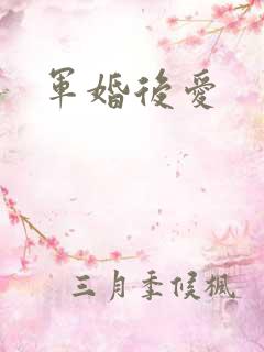军婚后爱