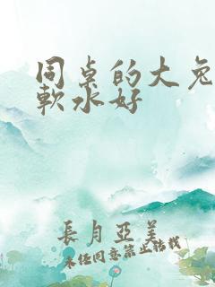 同桌的大兔子好软水好