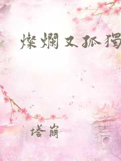 灿烂又孤独的神