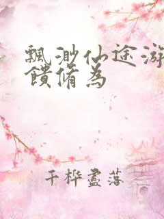 飘渺仙途游戏反馈修为