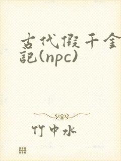 古代假千金挨日记(npc)