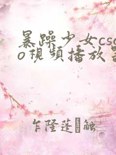 暴躁少女csgo视频播放器推荐